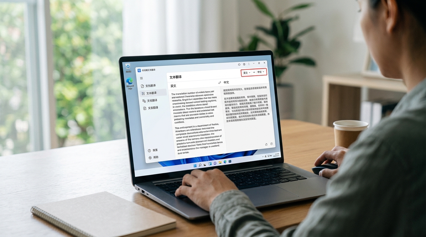 有道翻译电脑版Youdao Translate X桌面客户端AI翻译界面