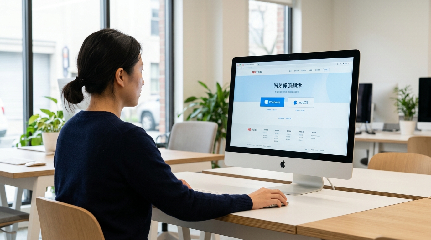 有道翻译电脑版官方下载页面截图